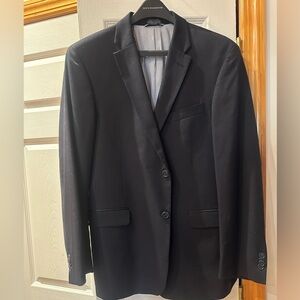 Tommy Hilfiger Men’s Suit Jacket, Navy, estimated size L, Minor Flaws